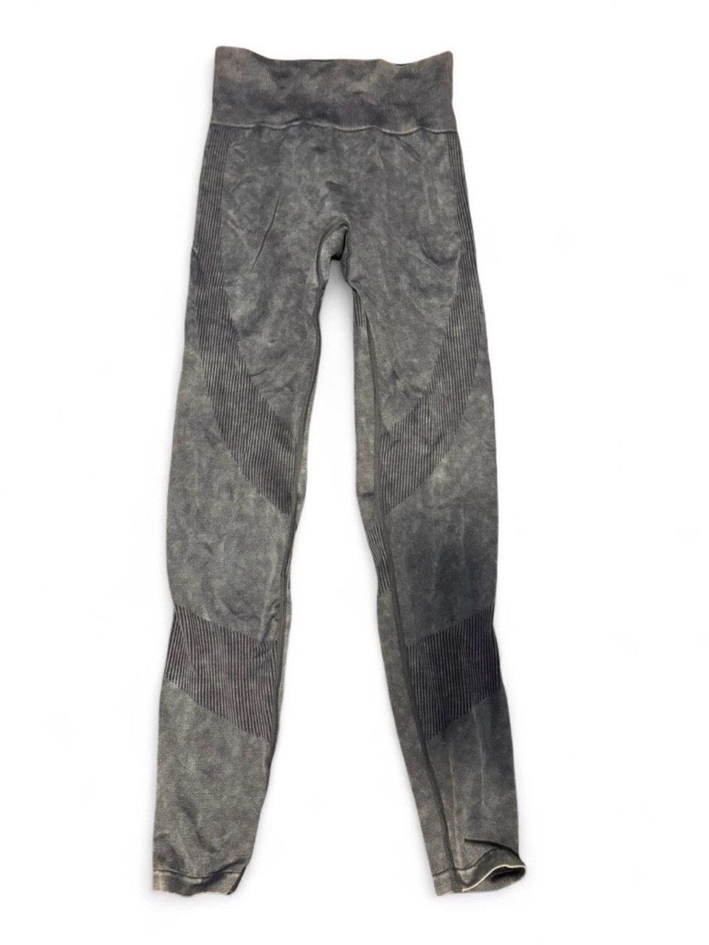 PINK Victoria's Secret Seamless Leggings XS Gray Mineral Acid Wash High Waisted